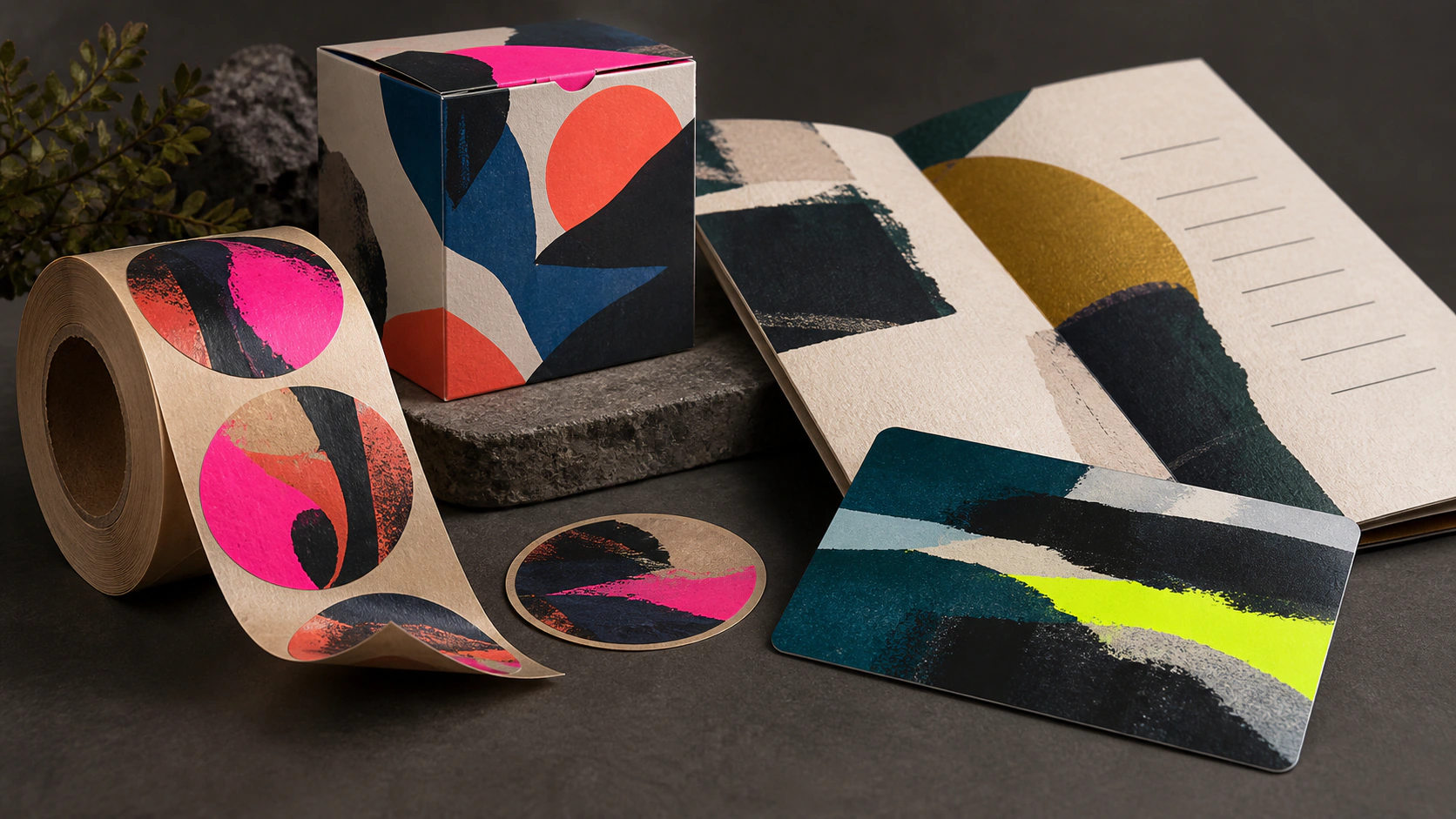 Kreative Druckanwendungen als Materialstudie