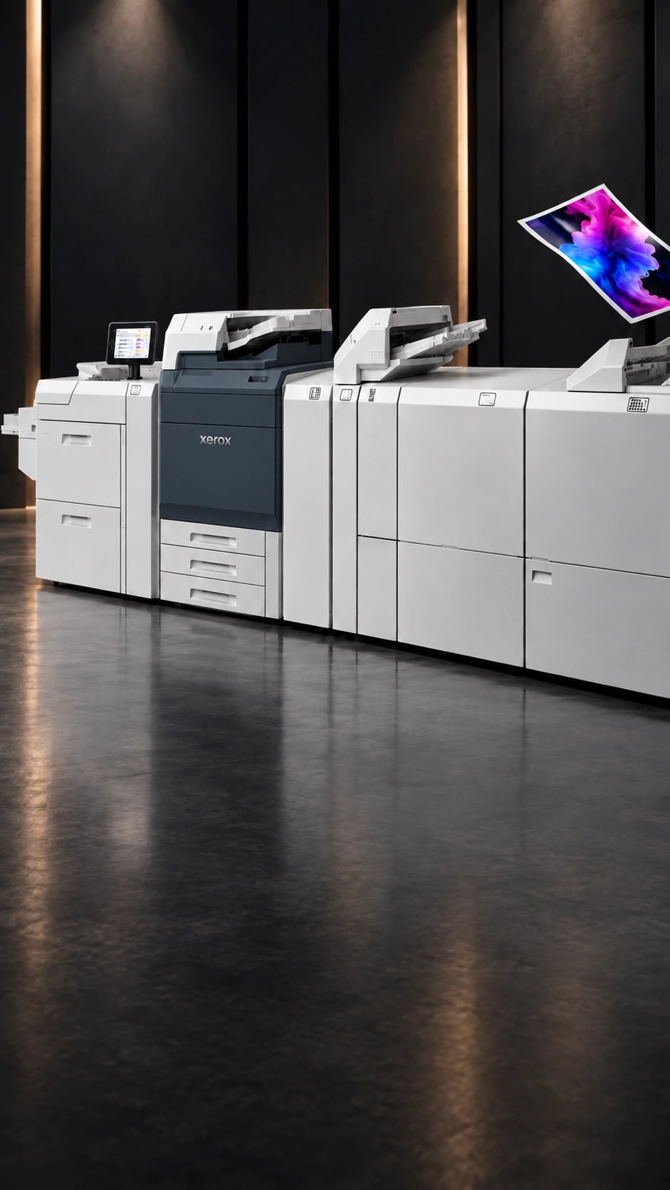 Xerox Proficio PX300 Produktionsdrucksystem im Showroom