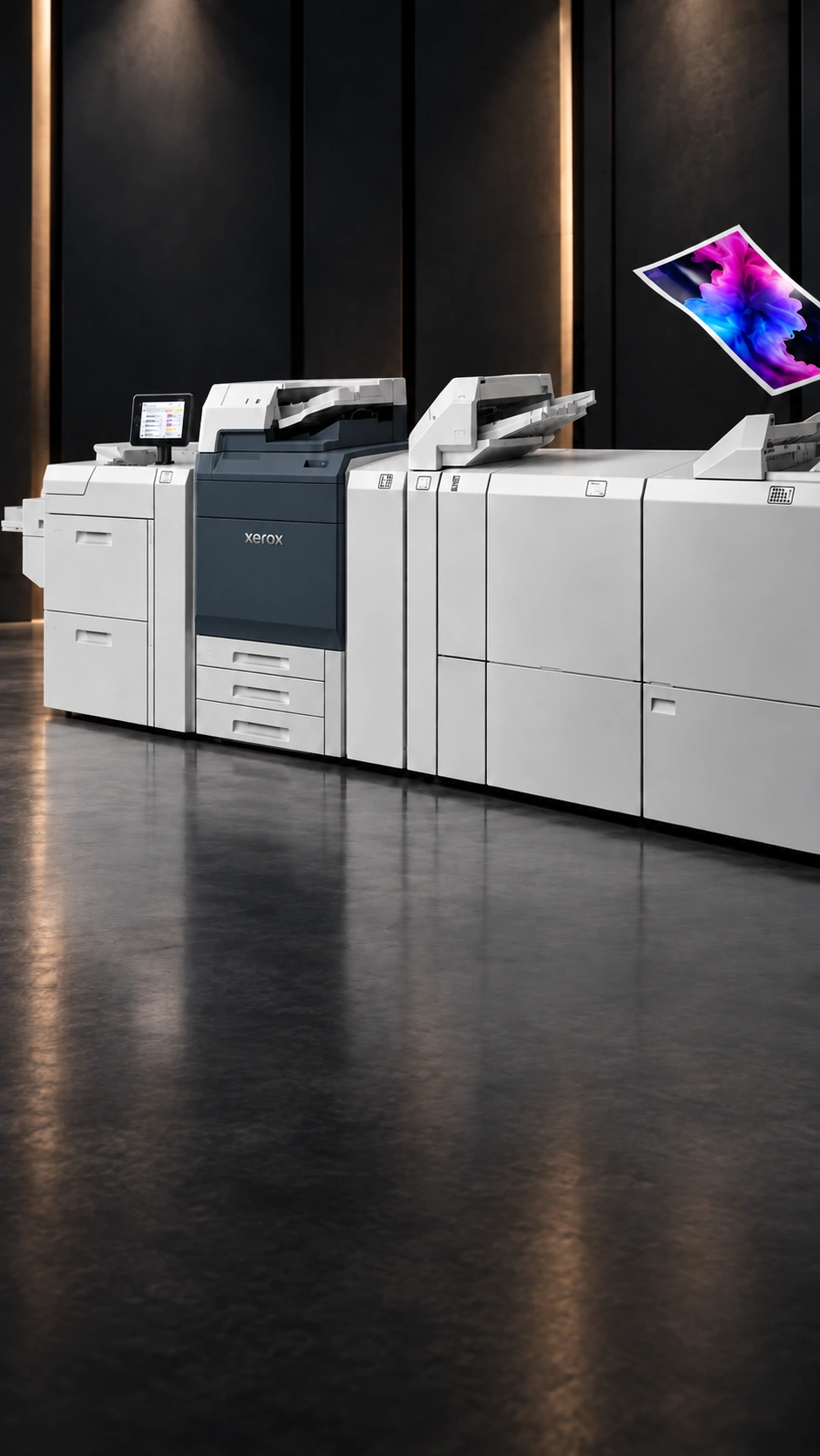Die Xerox Proficio PX300 live im petric Showroom